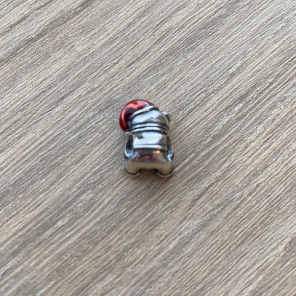 Authentic Pandora Sterling Silver Christmas Bear Red Hat Charm - 791391enmx - Picture 3 of 3